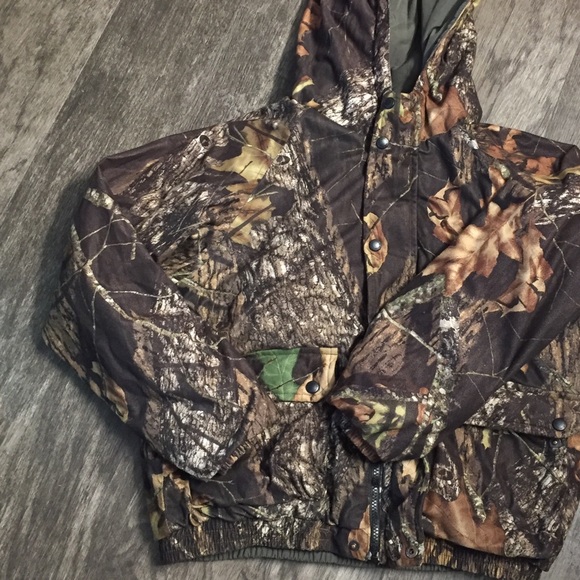 Remington Camouflage Reversible Coat with Hood - Picture 2 of 8
